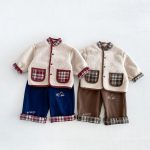 【80-130cm】アウター 男の子 リバーシブル チェック - 画像 (14)