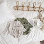 【66-90cm】セットアップ ベビー ナチュラル リブ - 画像 (12)