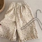 【73-120cm】パンツ 女の子  ゆったり シルエット - 画像 (9)