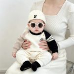 【66-90cm】ロンパース ベビー カラーバリ ドッグ柄 - 画像 (5)