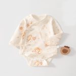 【59-80cm】ロンパース ベビー 可愛い ウサギ プリント - 画像 (4)