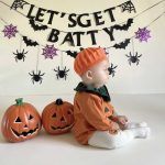 【66-90cm】ロンパース ベビー ハロウィン かぼちゃ フリル襟 - 画像 (11)