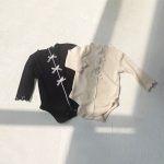 【66-90cm】ロンパース ベビー 韓国風 リボン付き - 画像 (10)