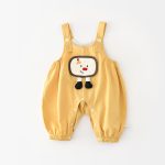 【73-100cm】Tシャツorサロペット 男の子 ドット柄 カートゥーン - 画像 (3)