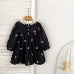 【66-130cm】ロンパースorワンピース 女の子 姉妹服 フリル襟 - 画像 (8)