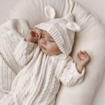 【66-90cm】ロンパース ベビー フード付き ニット - 画像 (9)