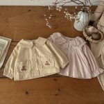 【73-100cm】カーディガン 女の子 クマ ポケット - 画像 (7)