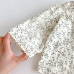【80-130cm】トップスorワンピース 女の子 小花柄 フリル カラー - 画像 (6)
