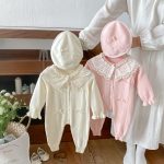 【66-90cm】オールインワン ベビー 蝶結び プリンセス - 画像 (6)