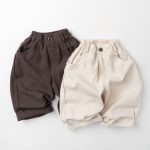 【80-130cm】ロングパンツ キッズ シンプル ベーシック 男女兼用