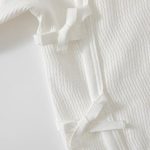 【59-80cm】ロンパース＆帽子 ベビー 花柄襟 - 画像 (6)