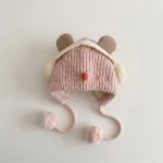 【GOODS】帽子 可愛い ボール付き ニット - 画像 (9)