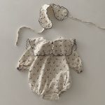 【66-90cm】ロンパース ベビー レトロ プリンセス - 画像 (3)