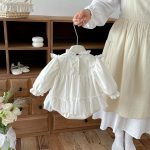 【66-90cm】ロンパース ベビー レース プリンセス - 画像 (7)