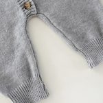 【66-100cm】カバーオール ベビー ニット 長袖 うさ耳 - 画像 (10)
