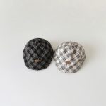 【GOODS】帽子 レトロ チェック ベレー帽 - 画像 (12)