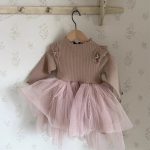 【80-130cm】ワンピース 女の子 メッシュ スウィート - 画像 (5)