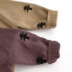 【80-130cm】セーター キッズ 木柄 ニット - 画像 (8)