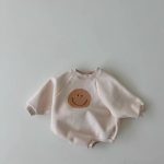 【66-90cm】ロンパース ベビー 可愛い 笑顔 - 画像 (4)
