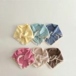 【GOODS】ニットマフラー 女の子 レース ガーリー 防寒 あったか