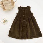 【80-130cm】インナーorワンピース 女の子 コーディネート レトロ スタイル - 画像 (11)