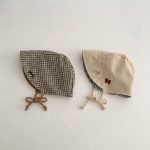 【GOODS】リバーシブル帽子 ベビー キュート 防寒 お出かけ - 画像 (10)