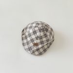 【GOODS】ベレー帽 ベビー レトロ チェック柄 クラシック - 画像 (13)