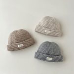【GOODS】ニット帽 ベビー あったか 防寒 防風 シンプル - 画像 (4)