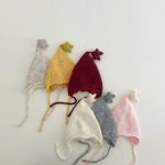 【GOODS】ニット帽 ベビー 耳あて付き 星モチーフ あったか かわいい - 画像 (5)