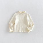 【80-130cm】セーターorワンピース 女の子 暖かい リボン - 画像 (5)