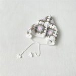 【66-90cm】サロペット ベビー 花刺繡 ニット - 画像 (12)