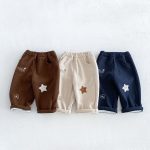 【73-120cm】パンツ 男の子 コーデュロイ スター