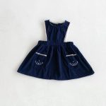 【80-130cm】トップスorワンピース 女の子 小花柄 フリル カラー - 画像 (11)