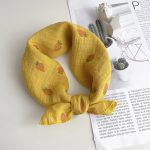 【GOODS】ヘッドスカーフ ネックスカーフ ベビー いちご柄 かわいい - 画像 (10)