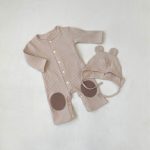 【66-90cm】ロンパース ベビー ナチュラル リブ 韓国風 - 画像 (14)