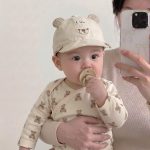 【GOODS】キャップ ベビー くまモチーフ おしゃれ かわいい - 画像 (6)