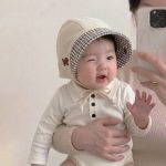【GOODS】リバーシブル帽子 ベビー キュート 防寒 お出かけ - 画像 (7)
