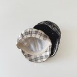 【GOODS】ベレー帽 ベビー レトロ チェック柄 クラシック - 画像 (11)