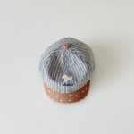 【GOODS】キャップ ベビー カジュアル ストライプ柄 お出かけ - 画像 (12)