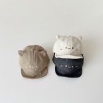 【GOODS】キャップ ベビー おしゃれ ねこデザイン お出かけ