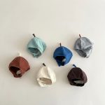 【GOODS】耳あて帽子 ベビー シンプル 韓国風 防寒 保温