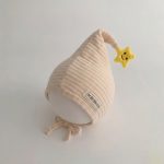【GOODS】帽子 ベビー スター柄 耳あて付き 防風 お出かけ - 画像 (6)