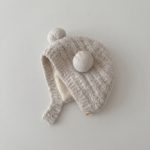 【GOODS】ニット帽 ベビー 耳あて付き 韓国風 防寒 あったか 保温 - 画像 (11)