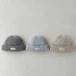 【GOODS】ニット帽 ベビー あったか 防寒 防風 シンプル - 画像 (3)