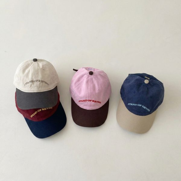 【GOODS】キャップ キッズ 英字刺繍 デイリーコーデ