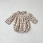 【66-90cm】ロンパース ベビー 花柄 スウィート - 画像 (10)