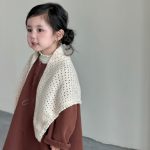 【GOODS】ニットマフラー 女の子 レース ガーリー 防寒 あったか - 画像 (5)