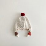 【GOODS】ニット帽 ベビー 耳あて付き キュート 防寒 保温 防風 あったか - 画像 (8)