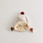 【GOODS】ニット帽 ベビー 耳あて付き キュート 防寒 保温 防風 あったか - 画像 (7)