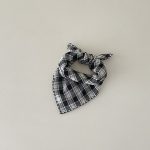 【GOODS】ヘッドスカーフ ベビー チェック柄 かわいい 男女兼用 オールシーズン - 画像 (10)